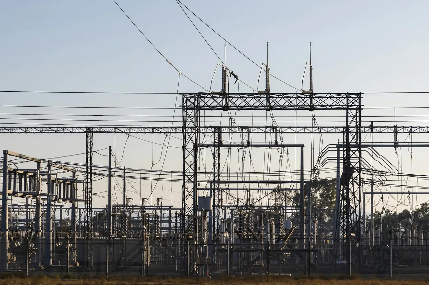 Electrical substation and power distribution infrastructure